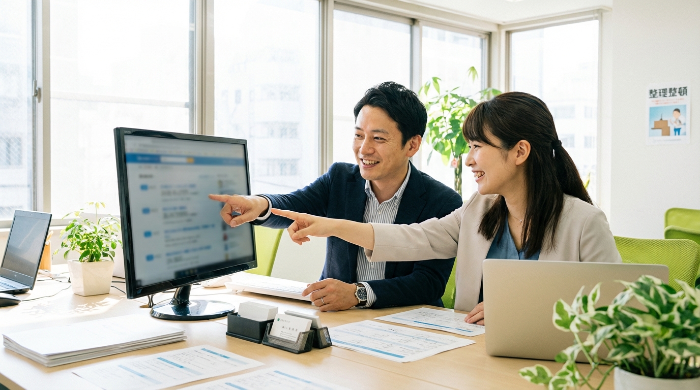 転職先を一緒に探すドライバー転職支援のイメージ