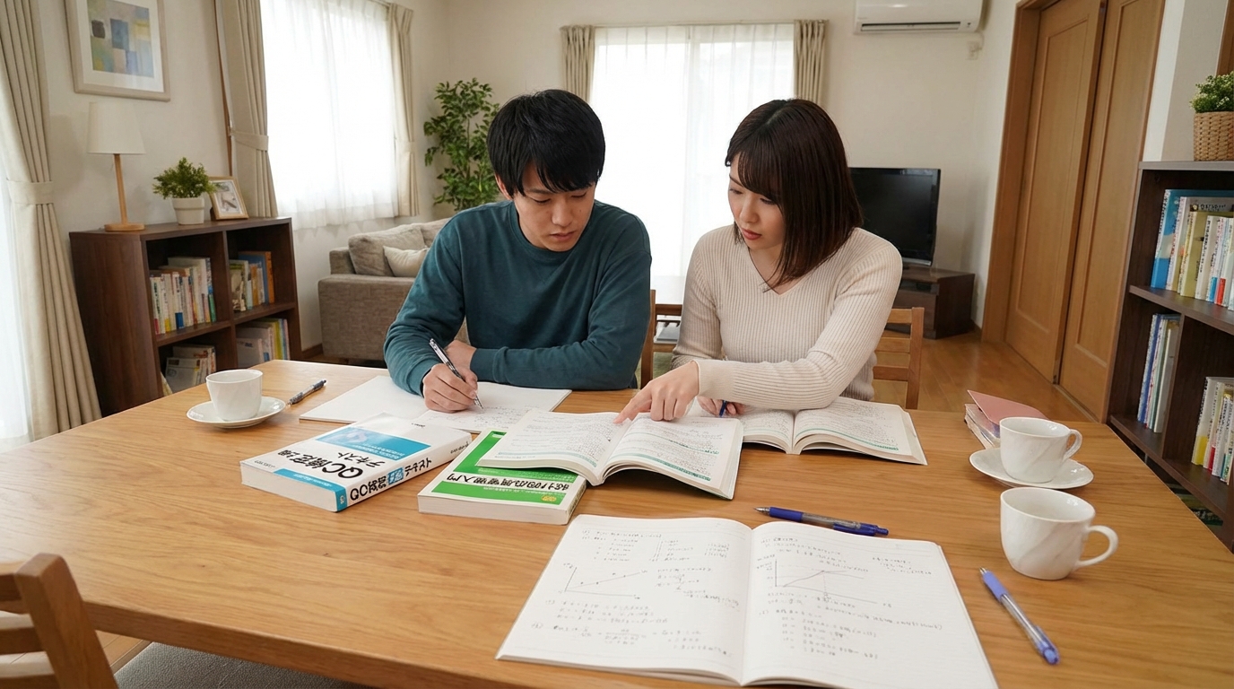 測定機器を使って製品を検査する品質管理担当者