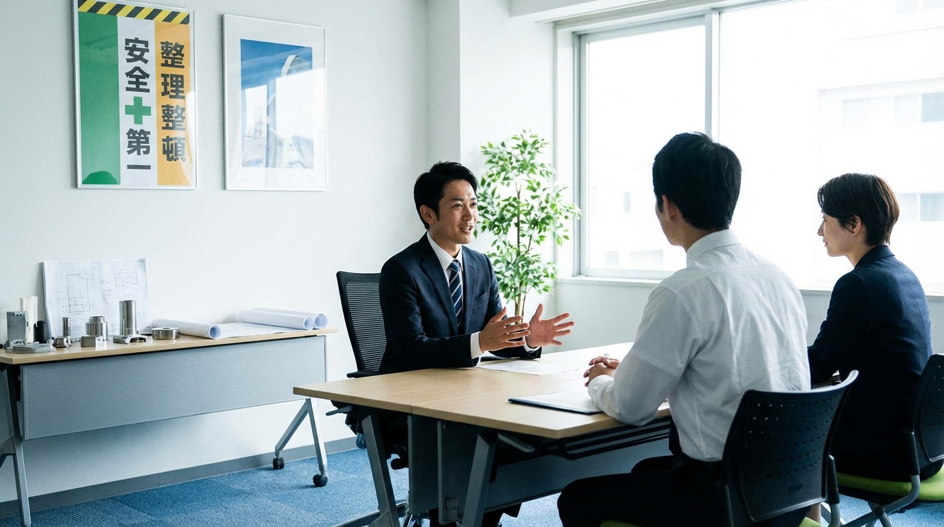 転職活動で書類を作成しているイメージ画像