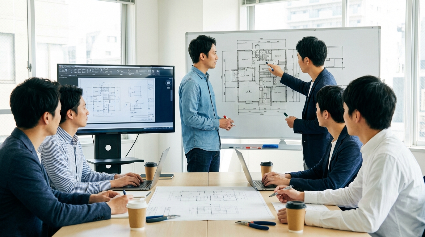 機械設計で使用するCADとFEM解析のイメージ